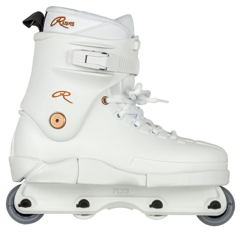 de aggressive inline skates Razors Skates Cult White Copper 2